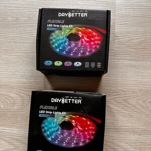 NEW Daybetter RGB LED Strip Lights Bundle (2) – Sealed